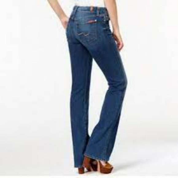 7 For All Mankind Bootcut, Vintage, Made in the USA, 30x34, NWT, $219 MSRP - Picture 1 of 12